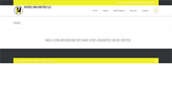 Desktop Screenshot of hosesunlimitedllc.com